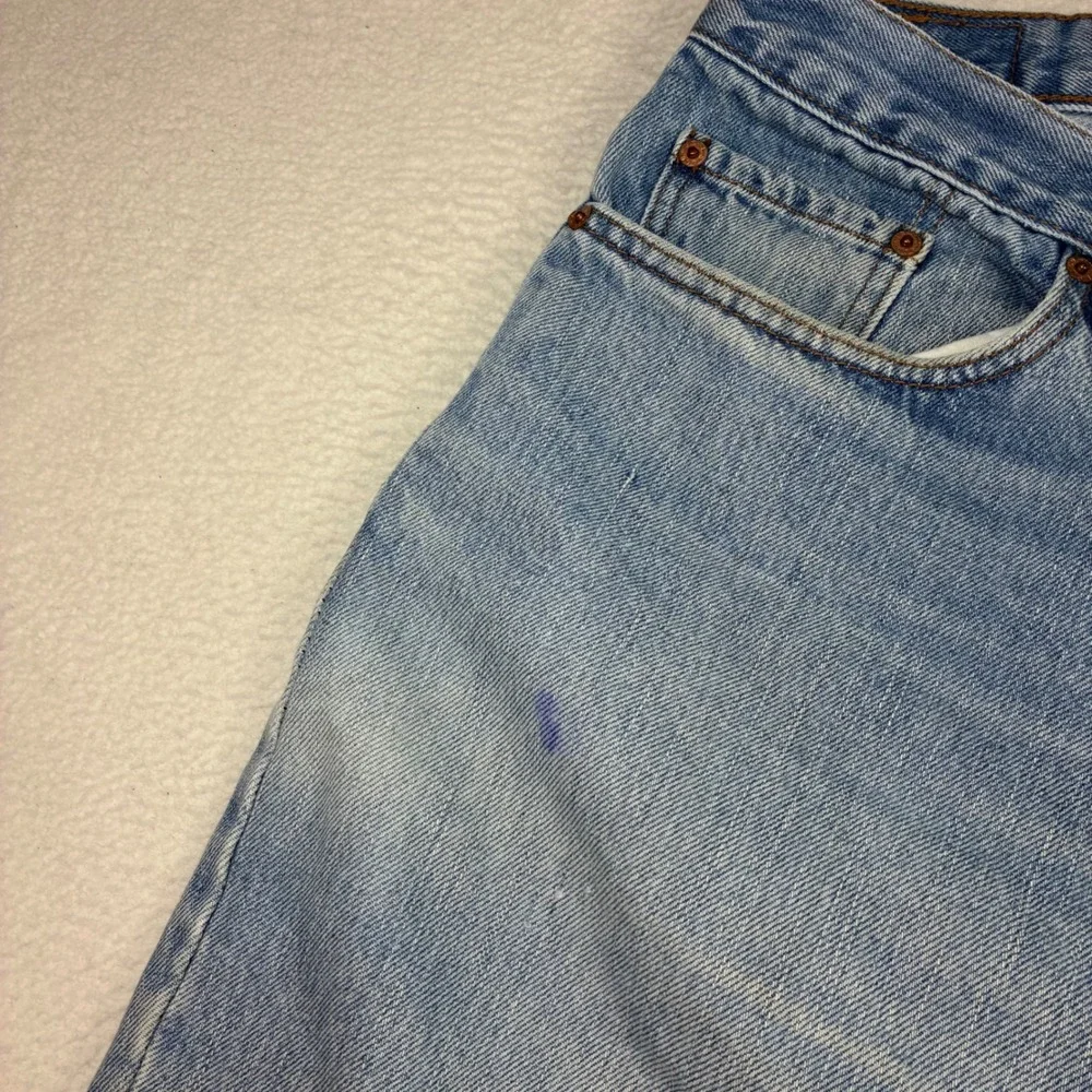 Levis 560 Comfort Fit Jeans Men 44x30 Blue Faded Relaxed Taper Casual Loose Y2K